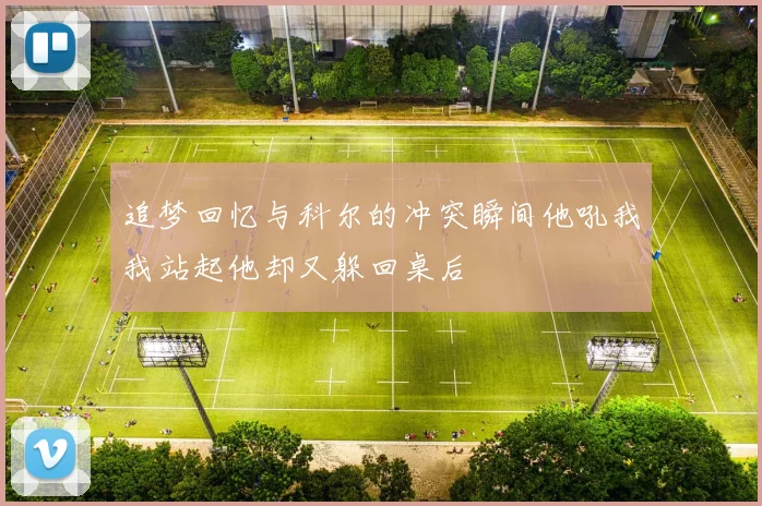 追梦回忆与科尔的冲突瞬间他吼我我站起他却又躲回桌后